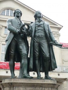 Goethe and Schilller
